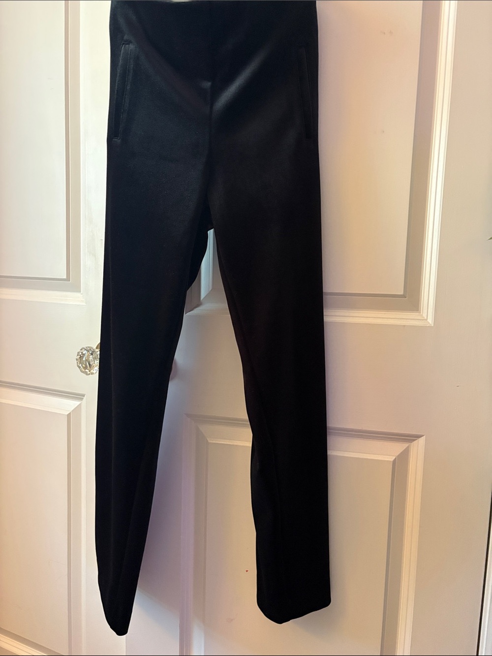 Chico's Black Straight-Leg Ponte Pants